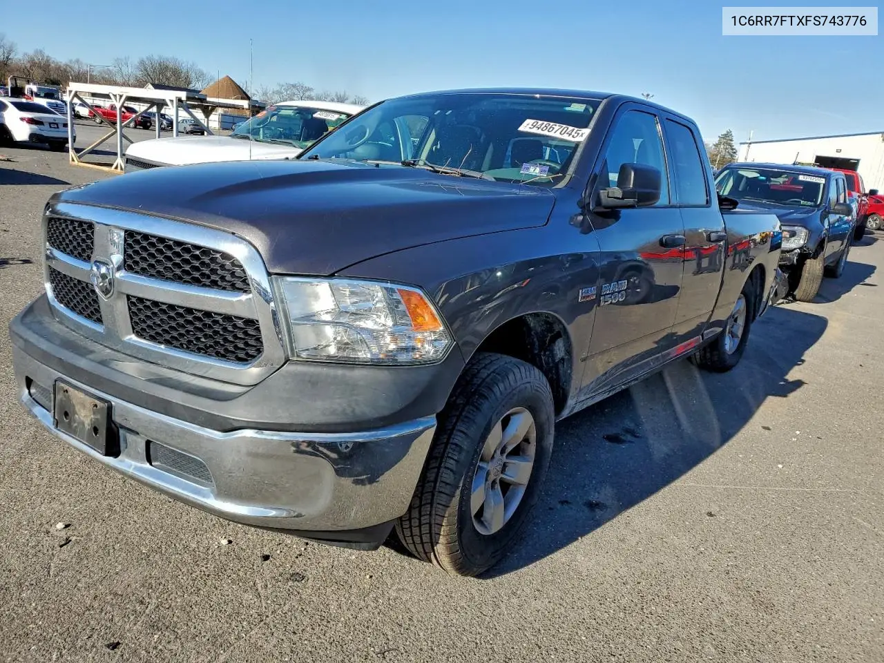 1C6RR7FTXFS743776 2015 Ram 1500 St
