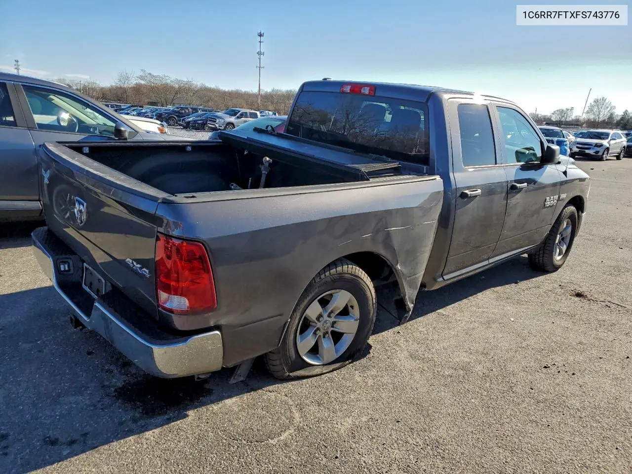 1C6RR7FTXFS743776 2015 Ram 1500 St