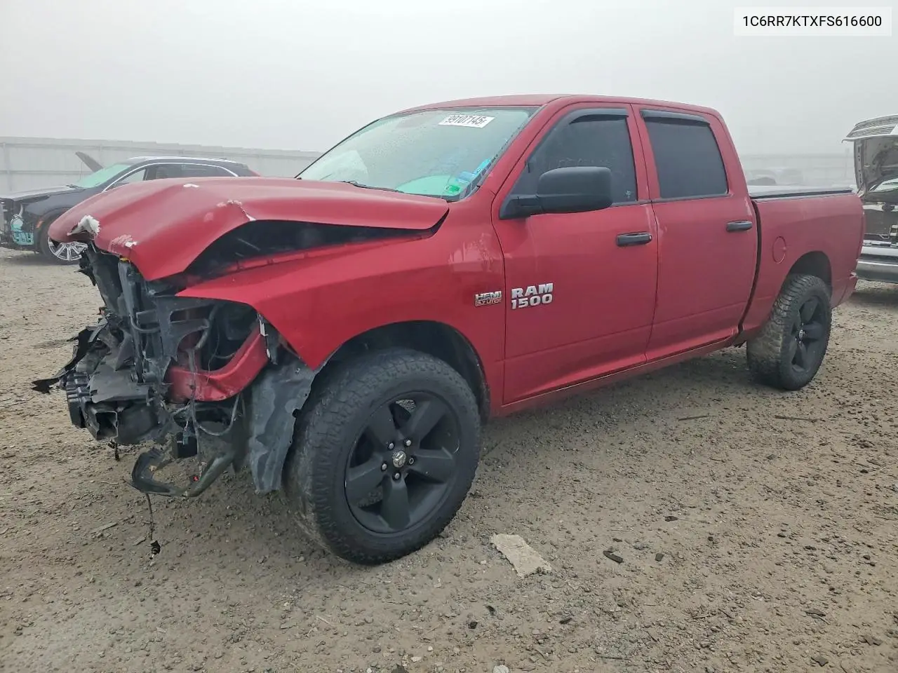 1C6RR7KTXFS616600 2015 Ram 1500 St