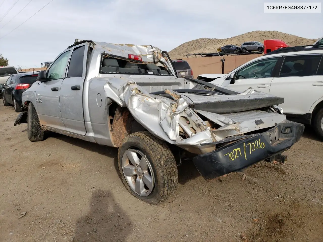 1C6RR7FG4GS377172 2016 Ram 1500 St