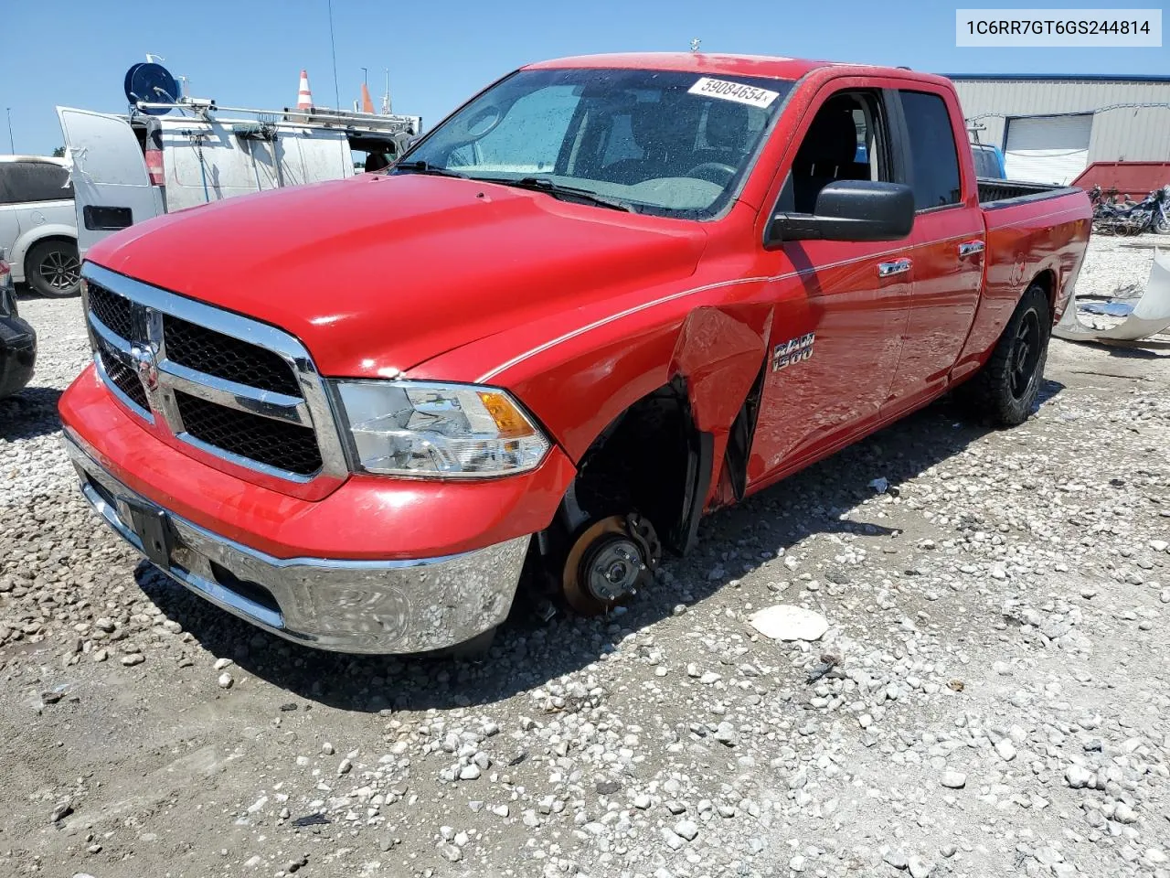 2016 Ram 1500 Slt VIN: 1C6RR7GT6GS244814 Lot: 59084654