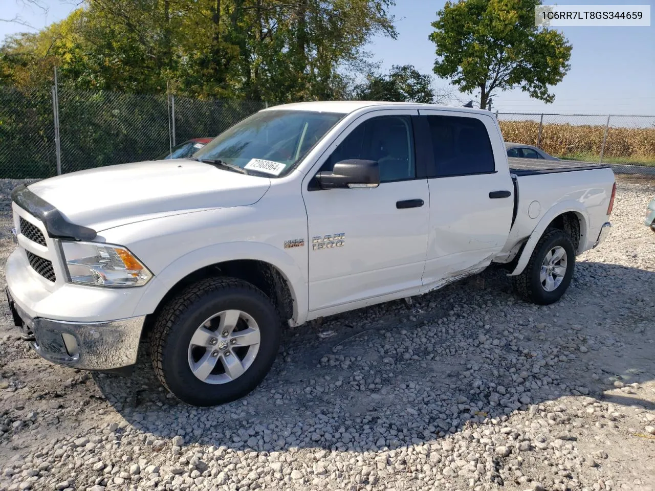 1C6RR7LT8GS344659 2016 Ram 1500 Slt