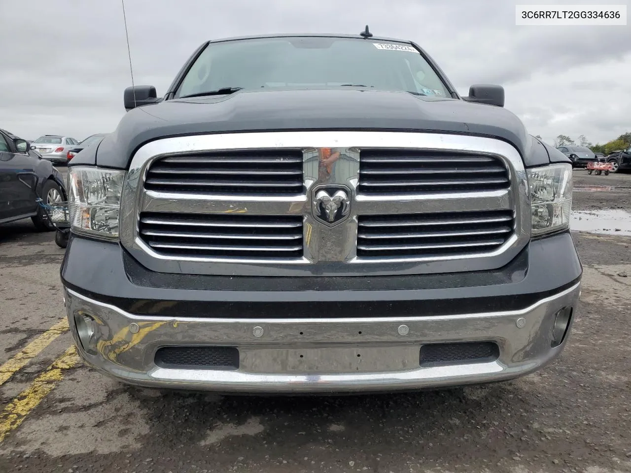 2016 Ram 1500 Slt VIN: 3C6RR7LT2GG334636 Lot: 73364224