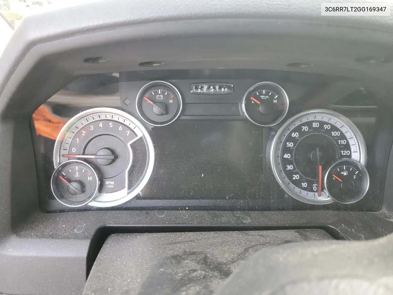 3C6RR7LT2GG169347 2016 Ram 1500 Slt