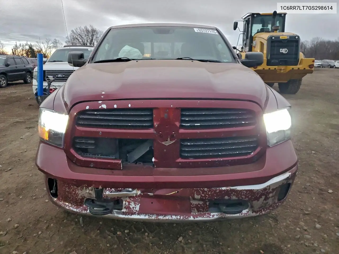 1C6RR7LT7GS298614 2016 Ram 1500 Slt