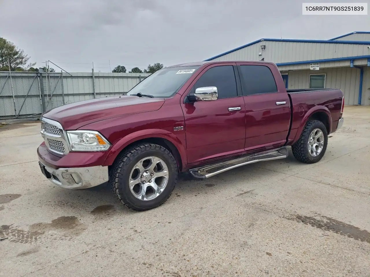 1C6RR7NT9GS251839 2016 Ram 1500 Laramie