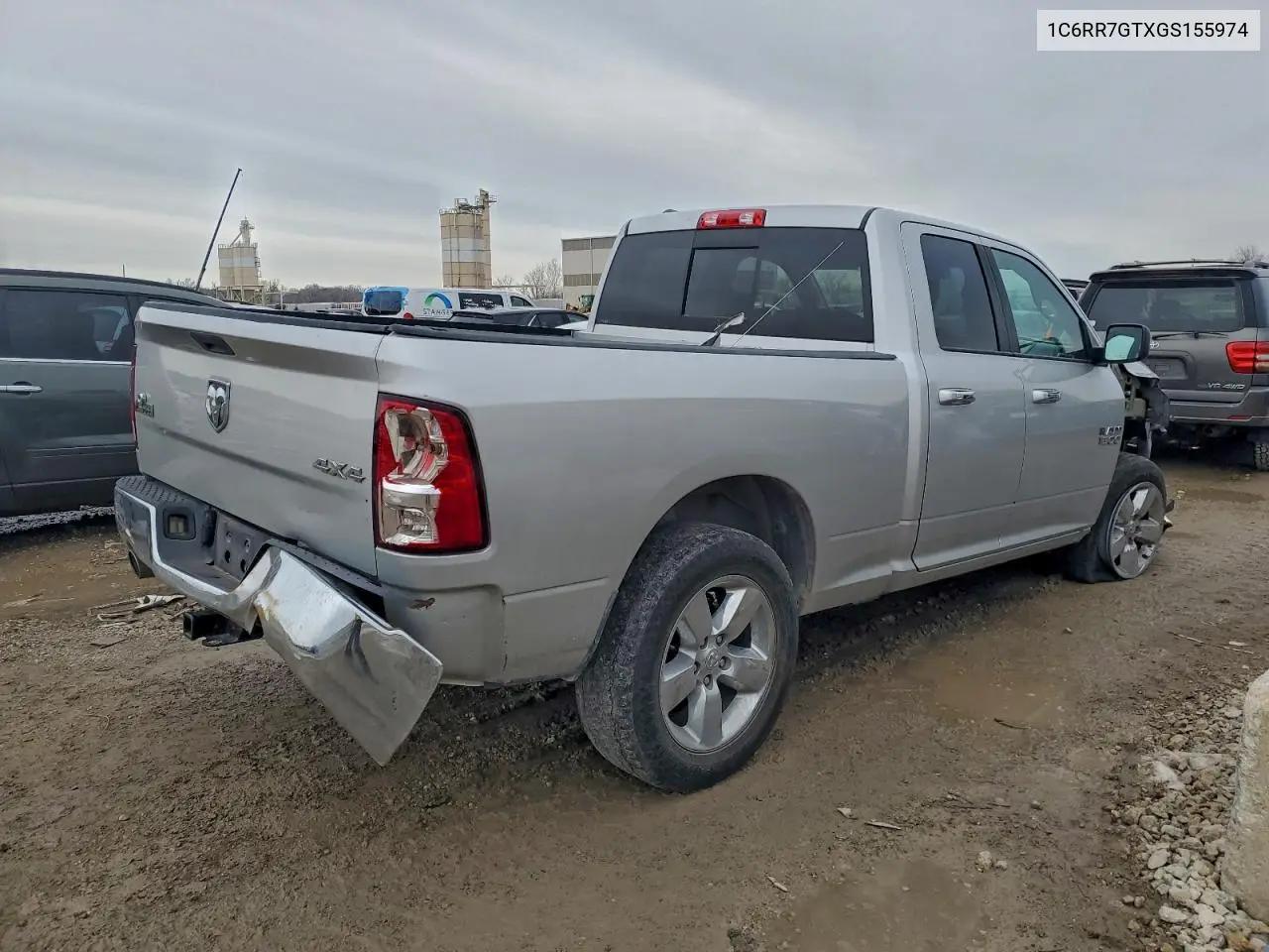 1C6RR7GTXGS155974 2016 Ram 1500 Slt