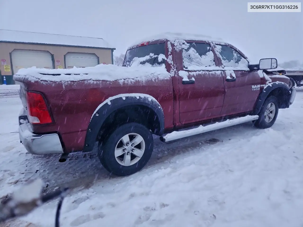 3C6RR7KT1GG316226 2016 Ram 1500 St