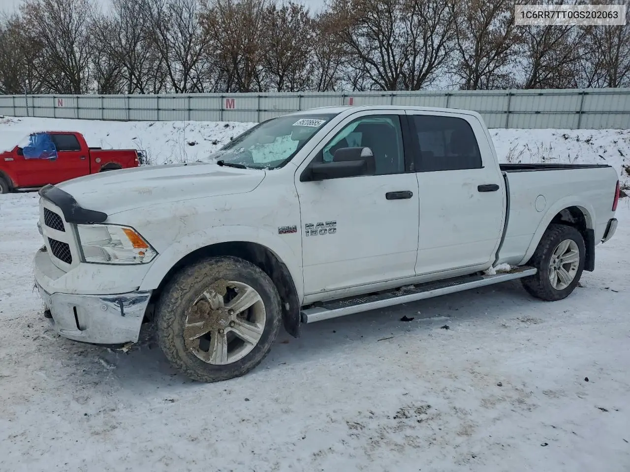 1C6RR7TT0GS202063 2016 Ram 1500 Slt