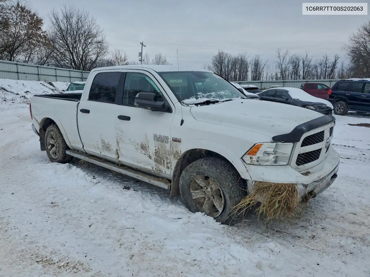 1C6RR7TT0GS202063 2016 Ram 1500 Slt
