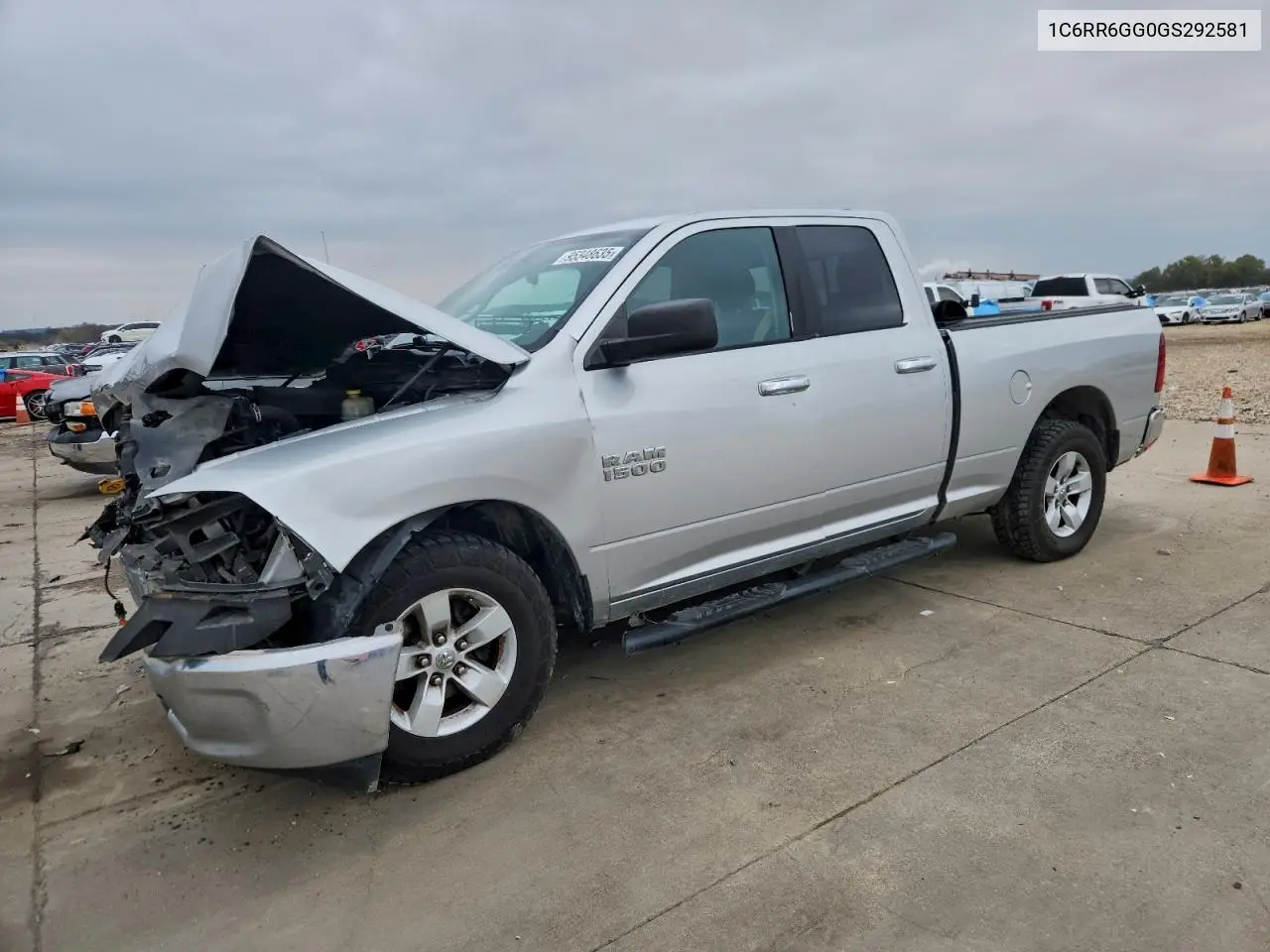 1C6RR6GG0GS292581 2016 Ram 1500 Slt