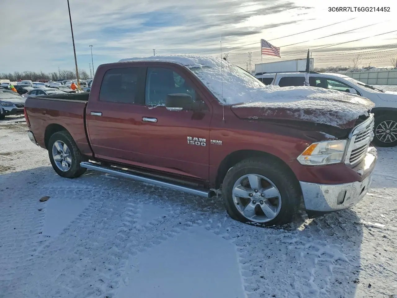 3C6RR7LT6GG214452 2016 Ram 1500 Slt