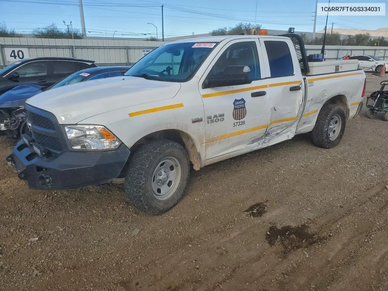 1C6RR7FT6GS334031 2016 Ram 1500 St