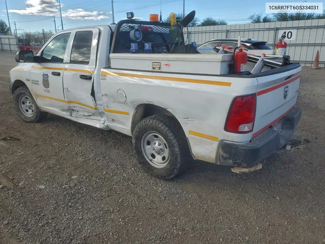 1C6RR7FT6GS334031 2016 Ram 1500 St