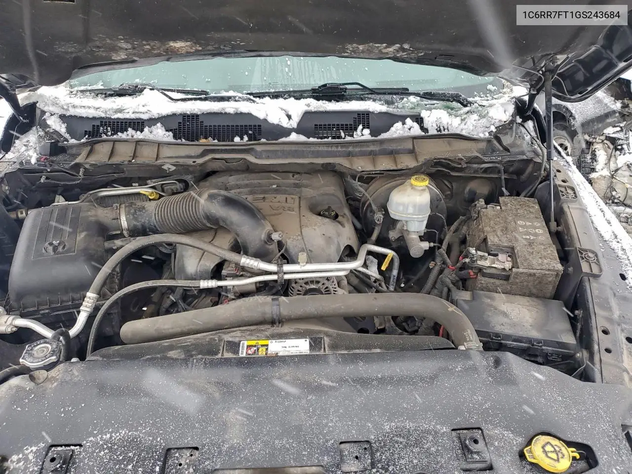 1C6RR7FT1GS243684 2016 Ram 1500 St