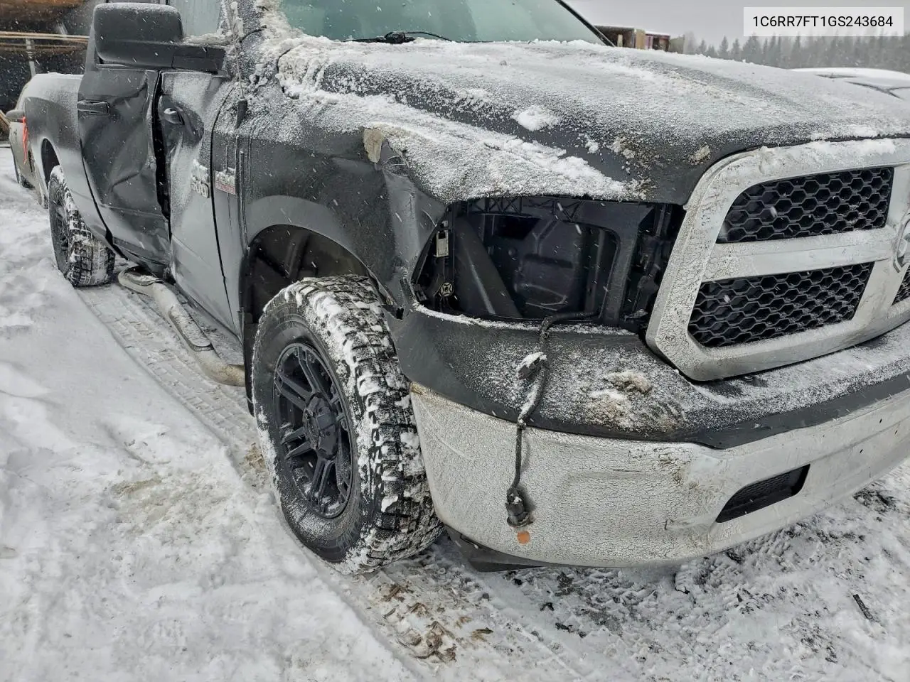 1C6RR7FT1GS243684 2016 Ram 1500 St
