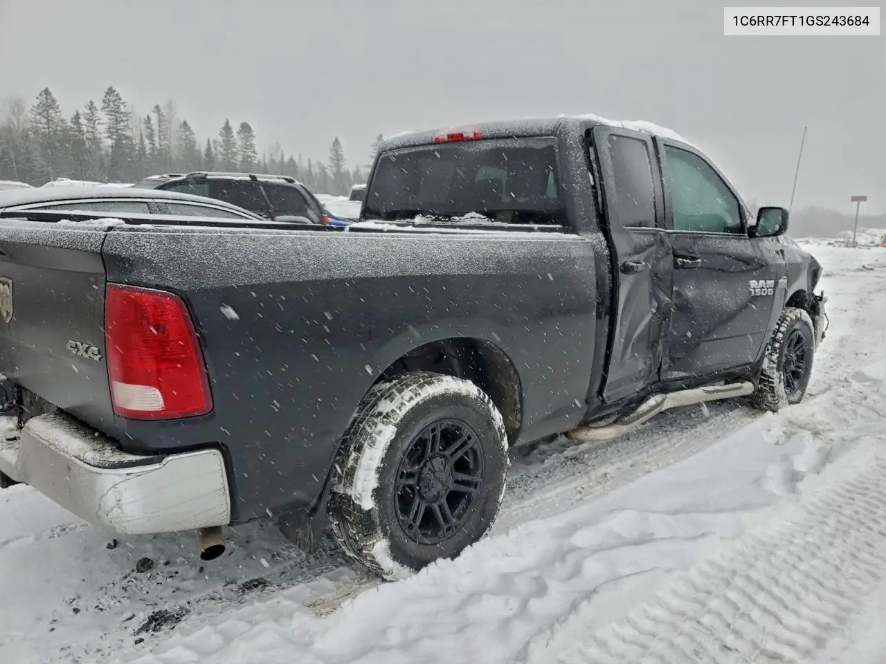 1C6RR7FT1GS243684 2016 Ram 1500 St