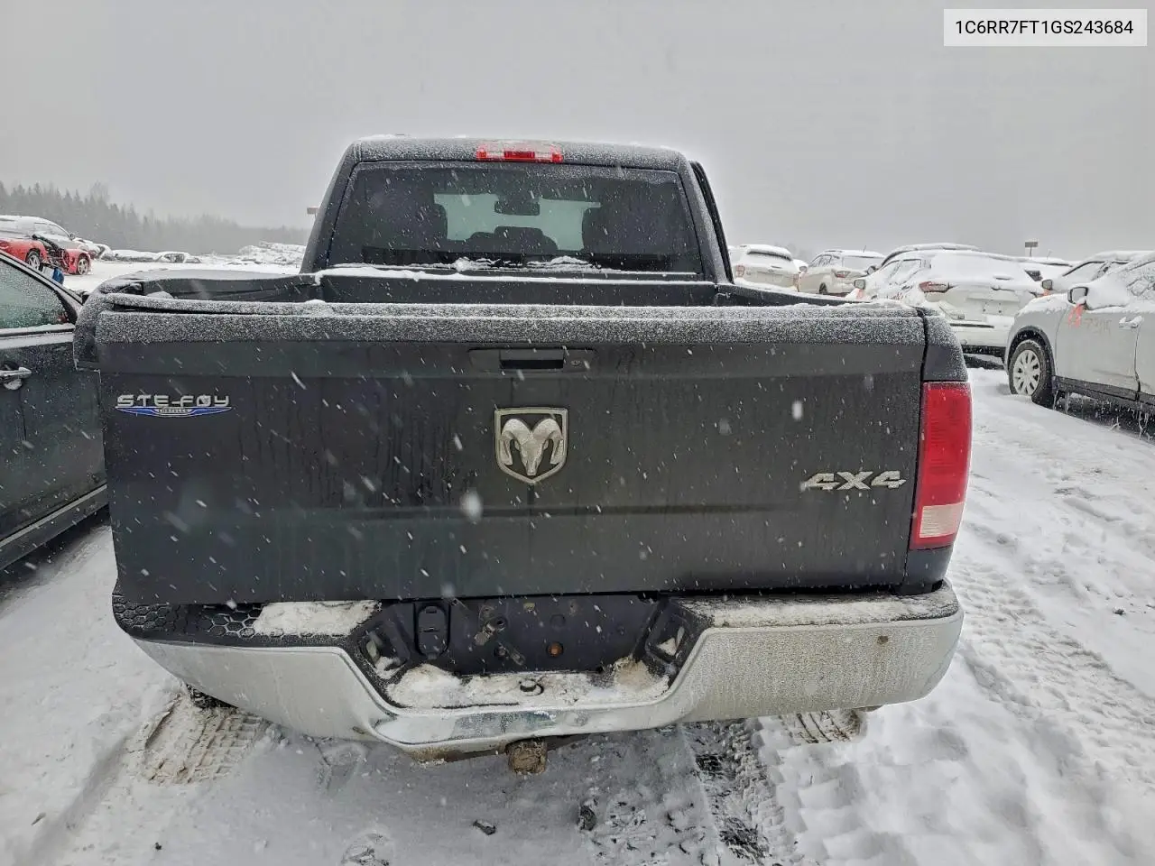 1C6RR7FT1GS243684 2016 Ram 1500 St