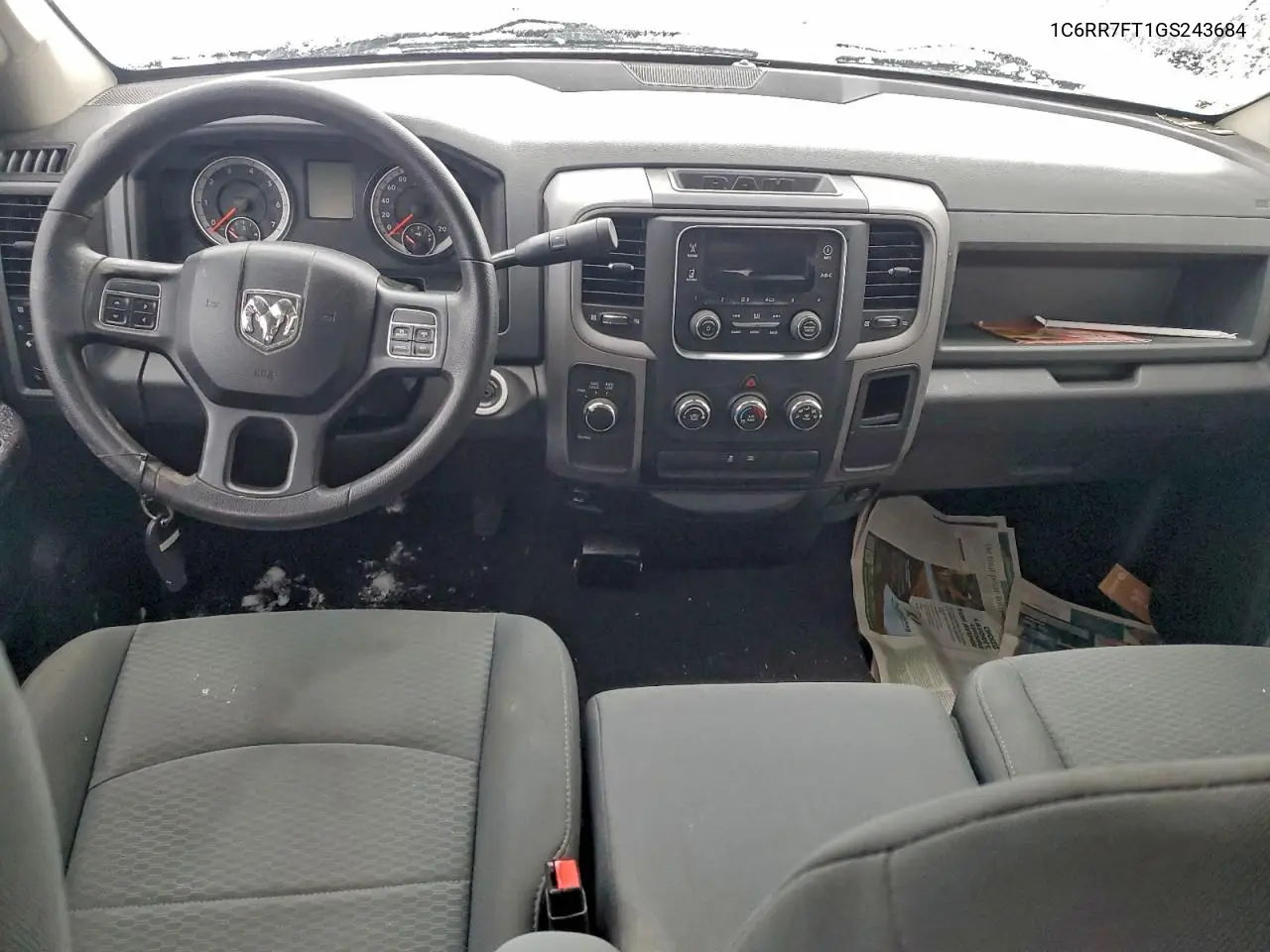 1C6RR7FT1GS243684 2016 Ram 1500 St