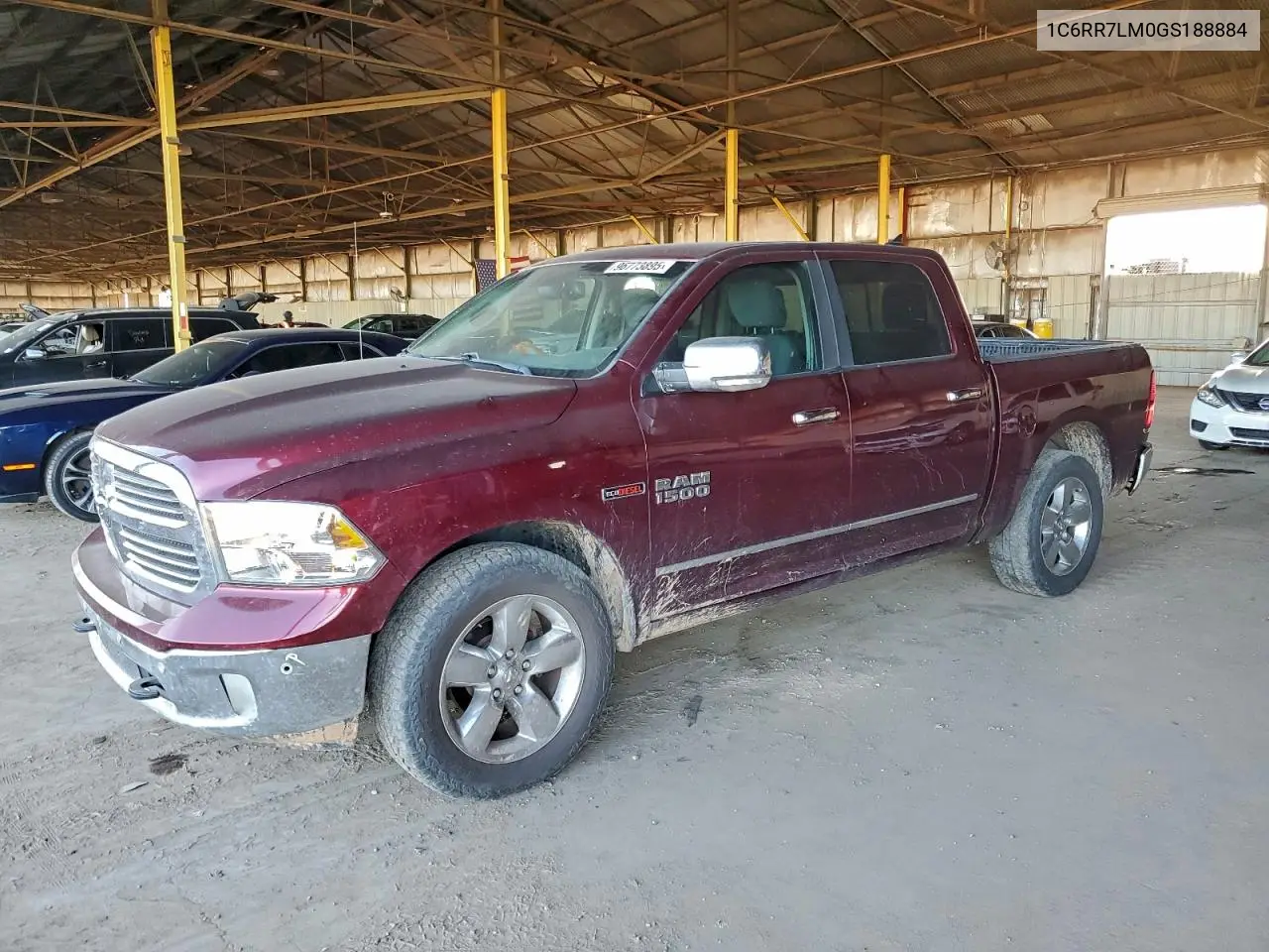 1C6RR7LM0GS188884 2016 Ram 1500 Slt