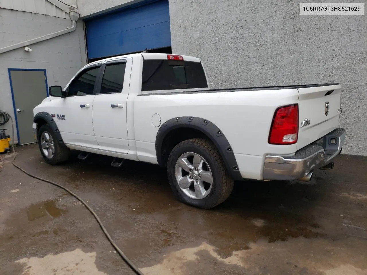 2017 Ram 1500 Slt VIN: 1C6RR7GT3HS521629 Lot: 63996274