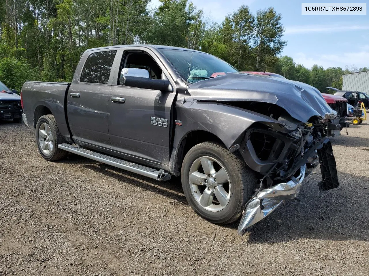 2017 Ram 1500 Slt VIN: 1C6RR7LTXHS672893 Lot: 66963434