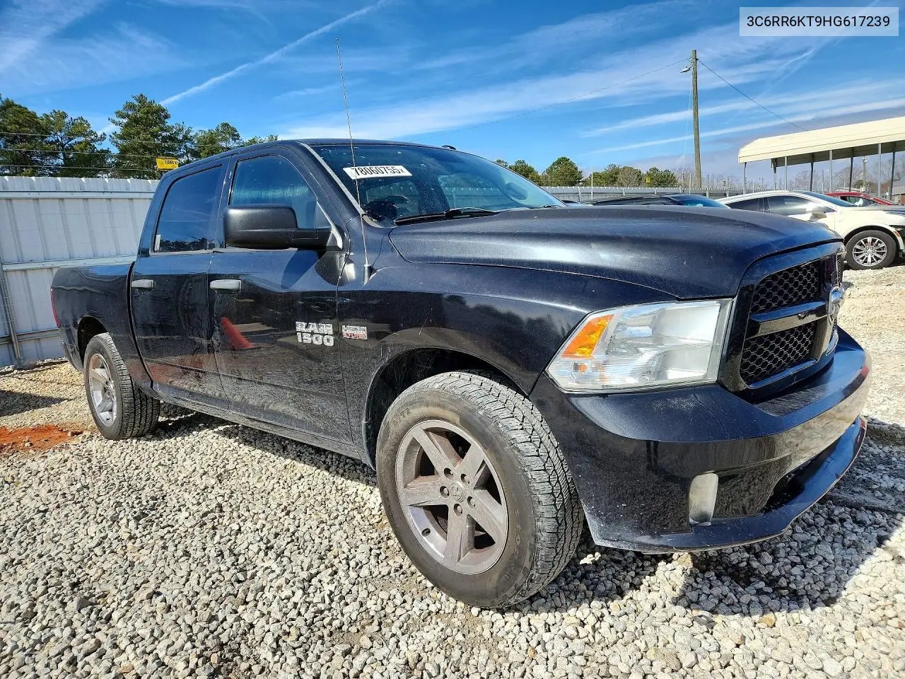 3C6RR6KT9HG617239 2017 Ram 1500 St