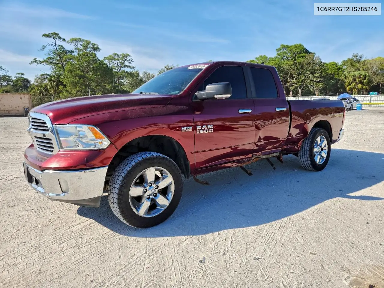 1C6RR7GT2HS785246 2017 Ram 1500 Slt