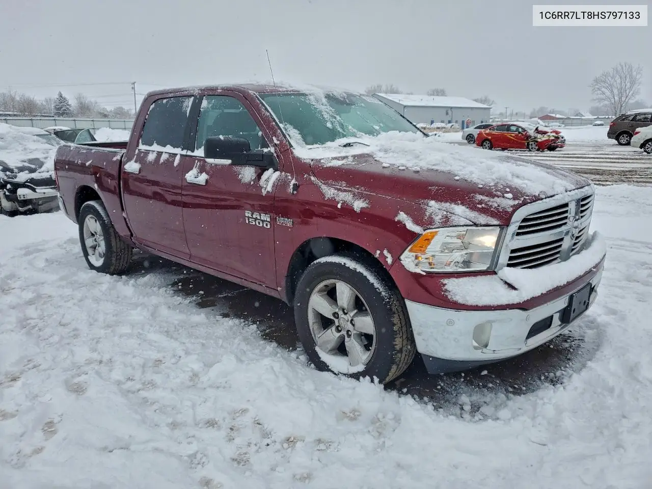 1C6RR7LT8HS797133 2017 Ram 1500 Slt