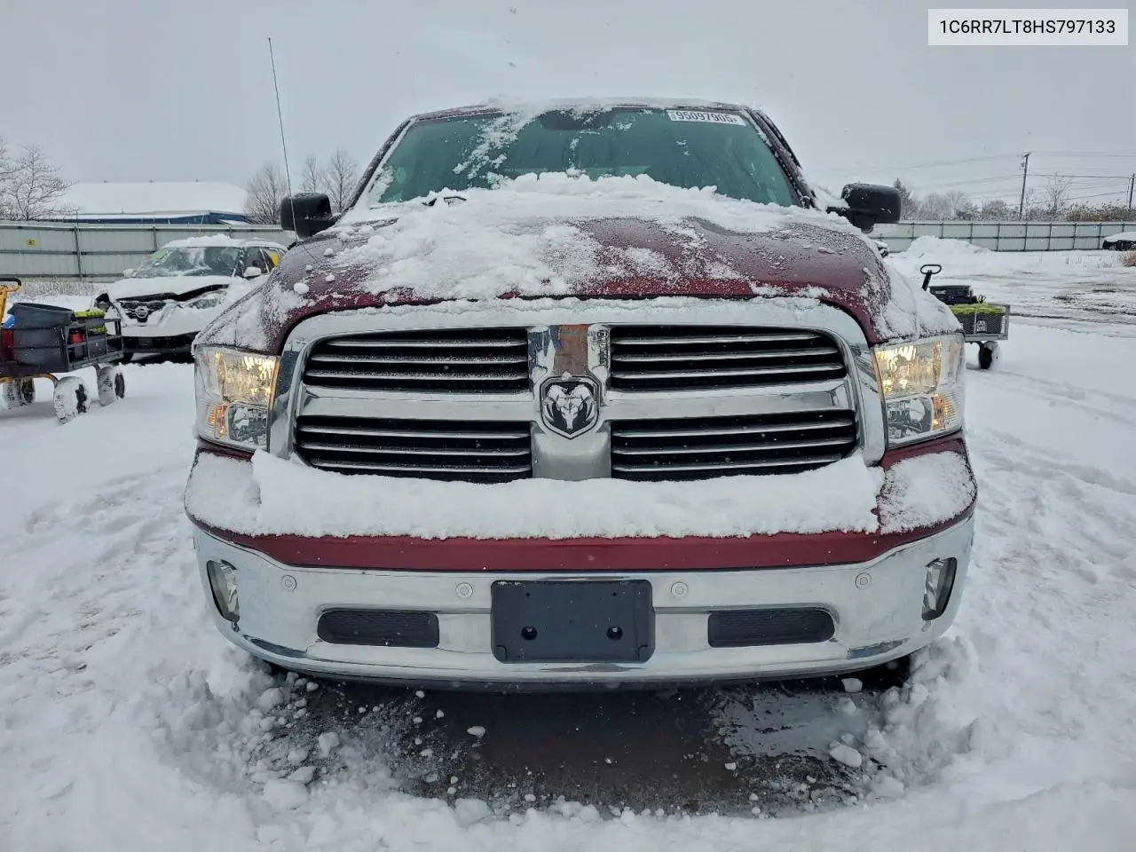 1C6RR7LT8HS797133 2017 Ram 1500 Slt