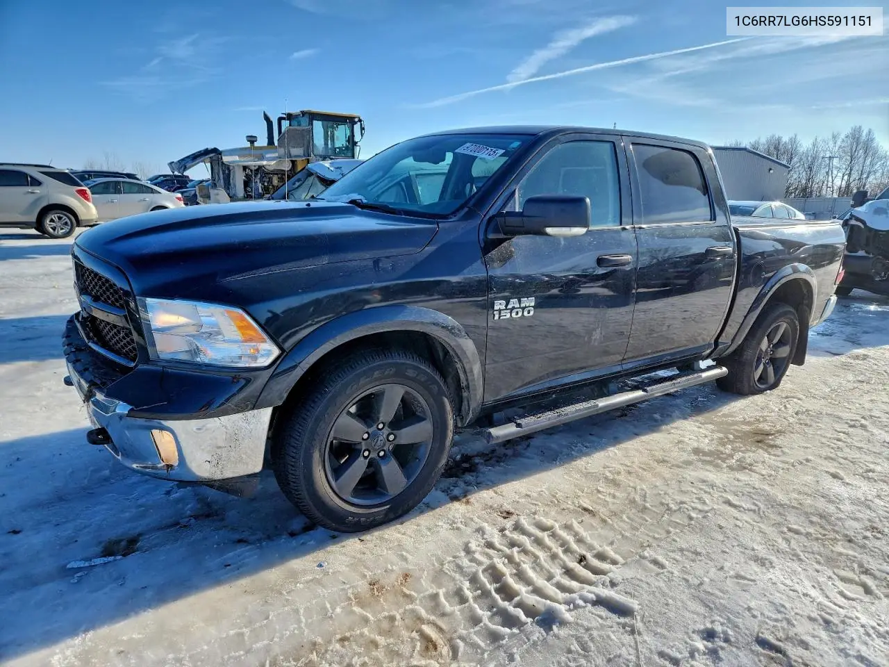 1C6RR7LG6HS591151 2017 Ram 1500 Slt