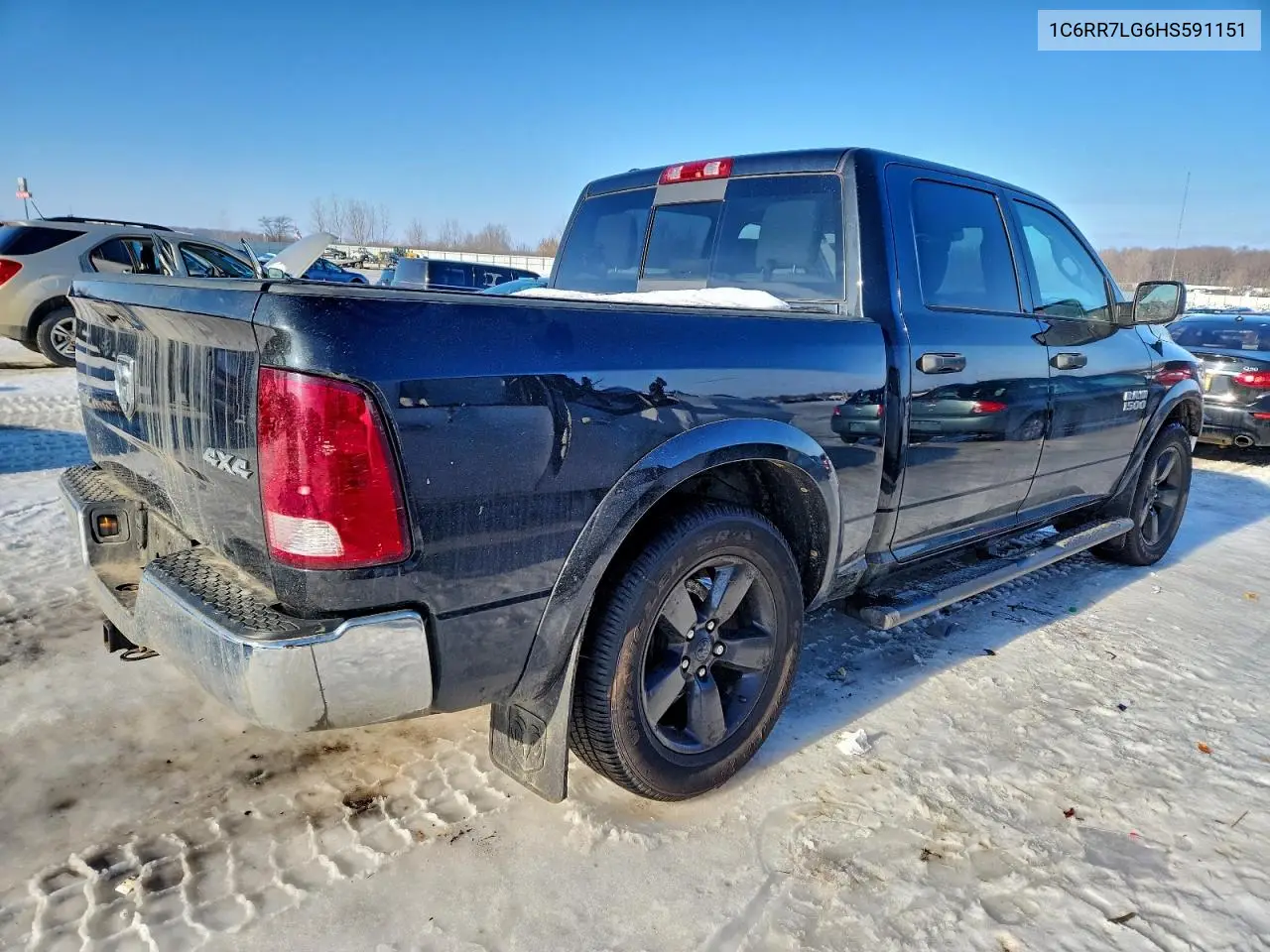 1C6RR7LG6HS591151 2017 Ram 1500 Slt