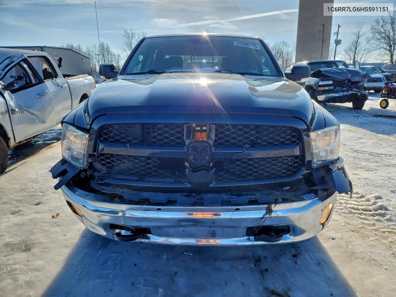 1C6RR7LG6HS591151 2017 Ram 1500 Slt