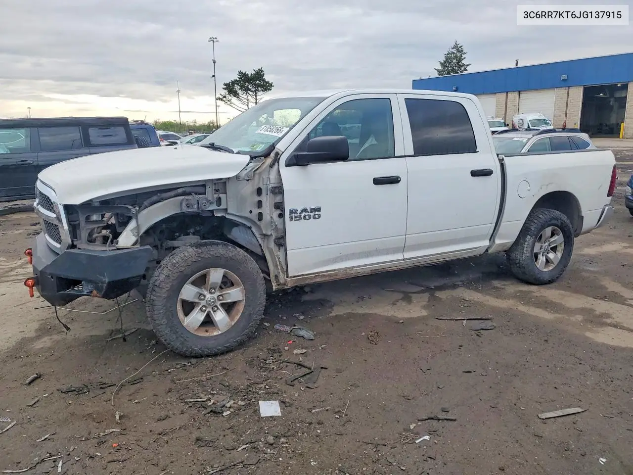 3C6RR7KT6JG137915 2018 Ram 1500 St