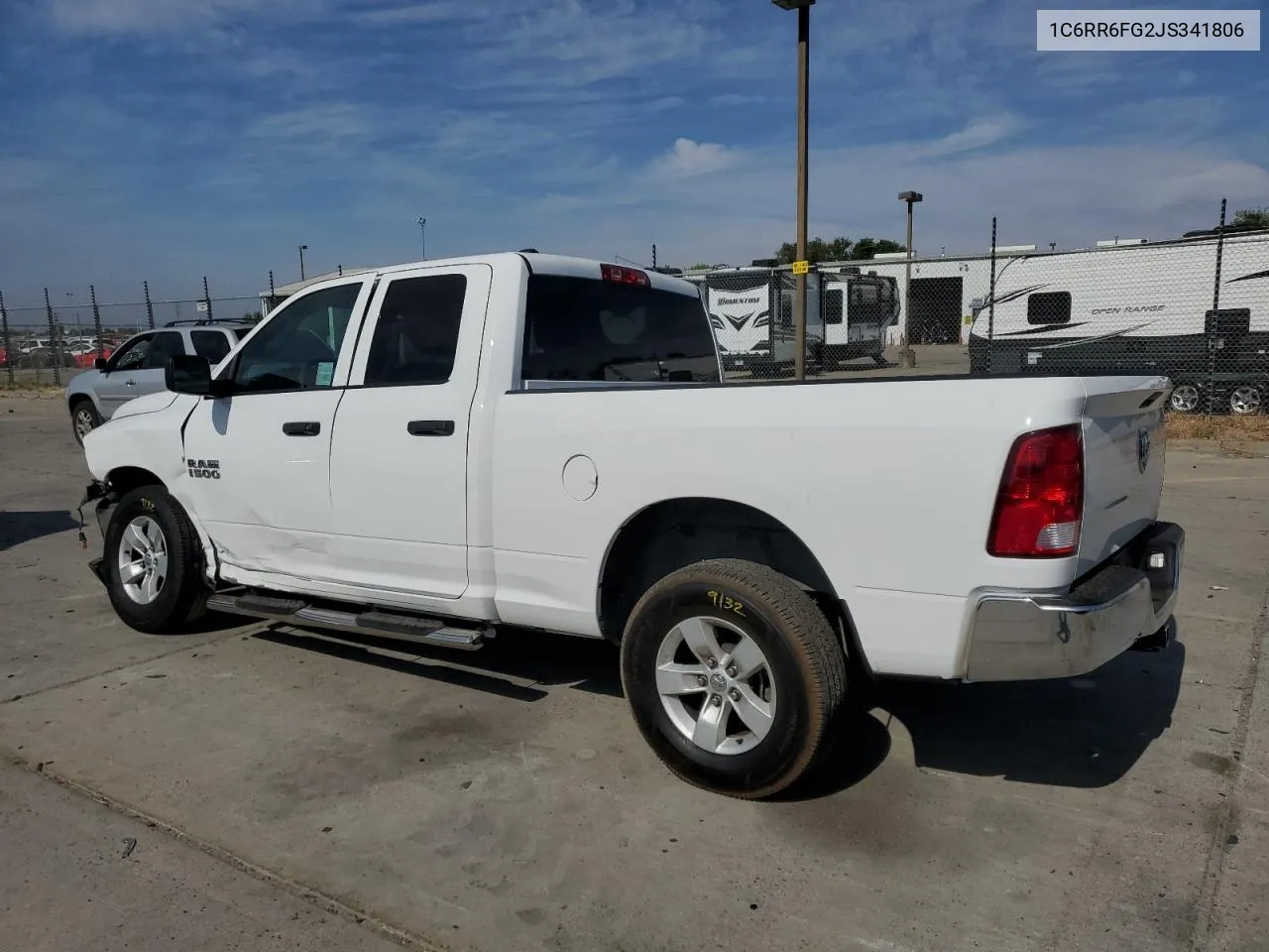 2018 Ram 1500 St VIN: 1C6RR6FG2JS341806 Lot: 59727114