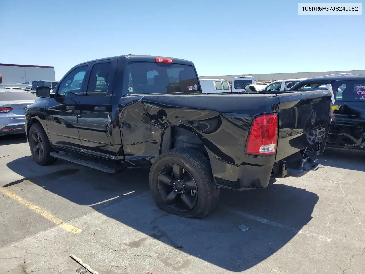 2018 Ram 1500 St VIN: 1C6RR6FG7JS240082 Lot: 60641814