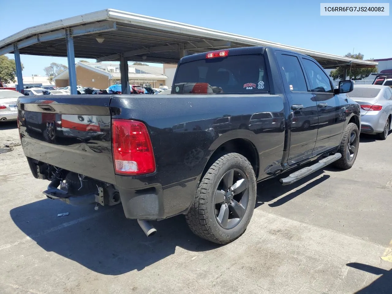 2018 Ram 1500 St VIN: 1C6RR6FG7JS240082 Lot: 60641814