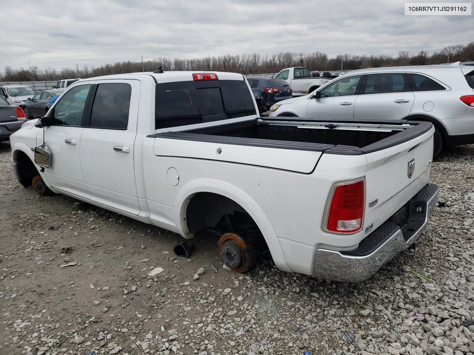 2018 Ram 1500 Laramie VIN: 1C6RR7VT1JS291162 Lot: 64432624