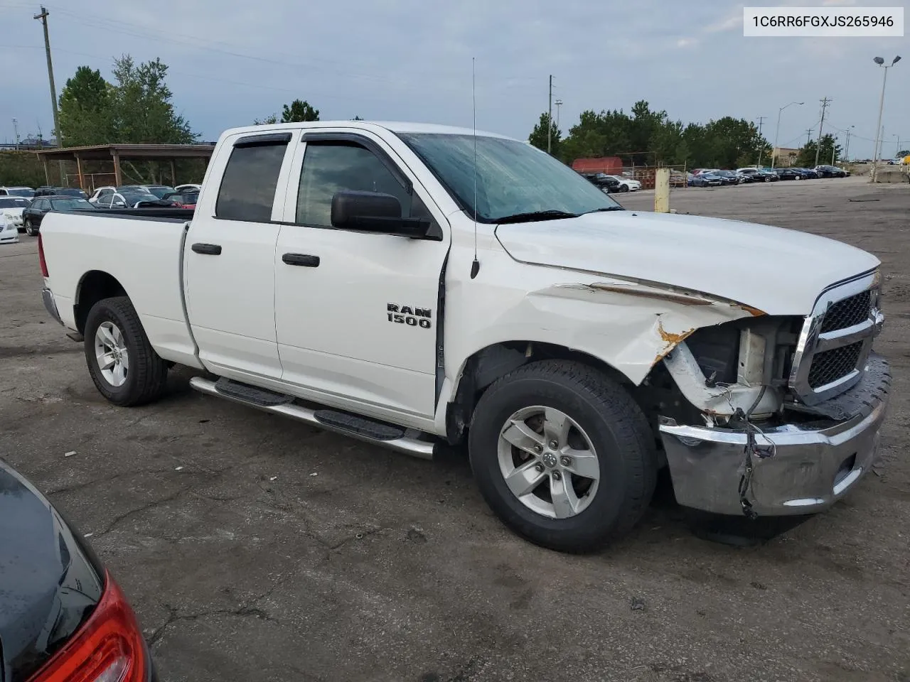 2018 Ram 1500 St VIN: 1C6RR6FGXJS265946 Lot: 72581084