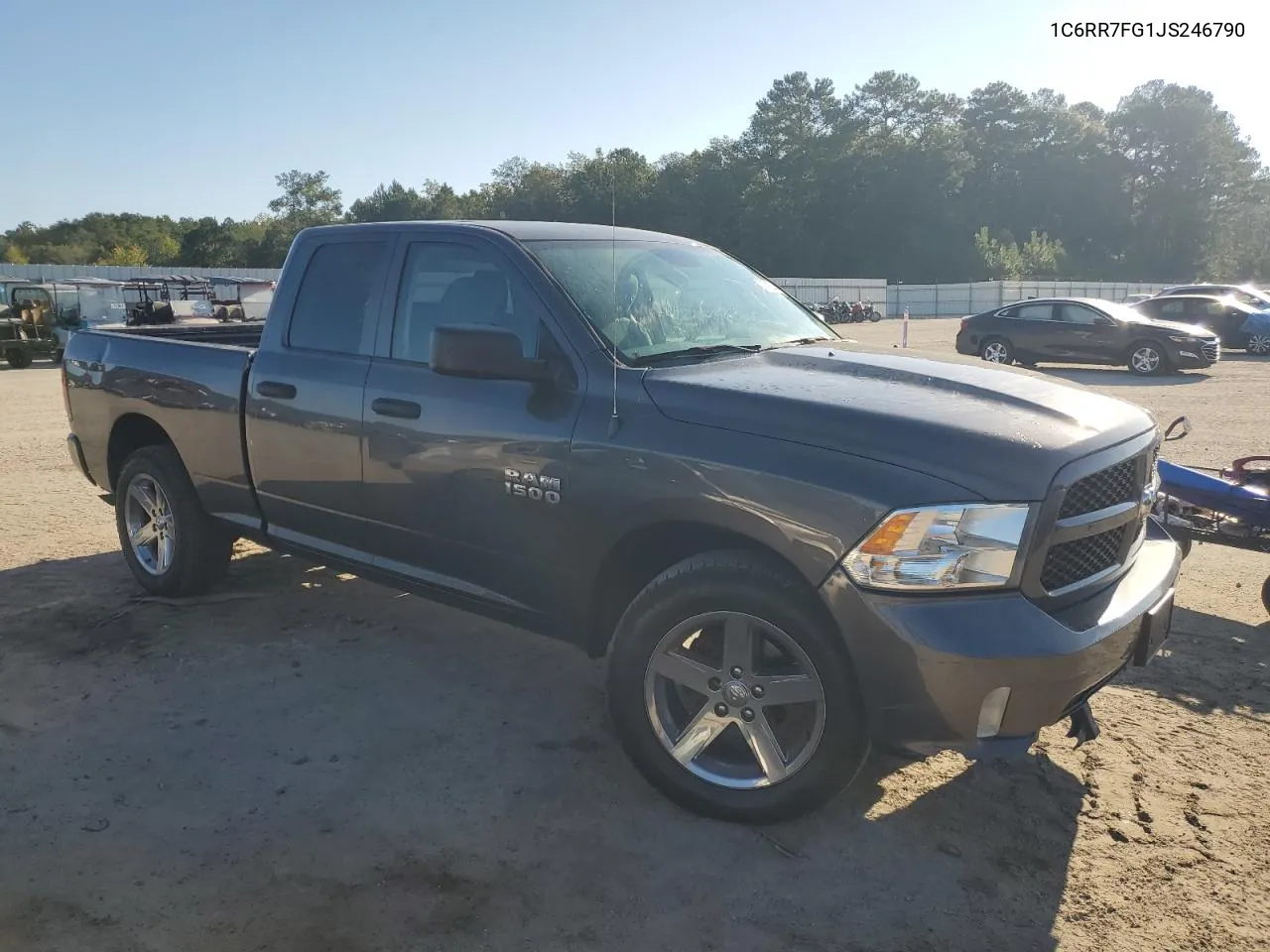 2018 Ram 1500 St VIN: 1C6RR7FG1JS246790 Lot: 72735384