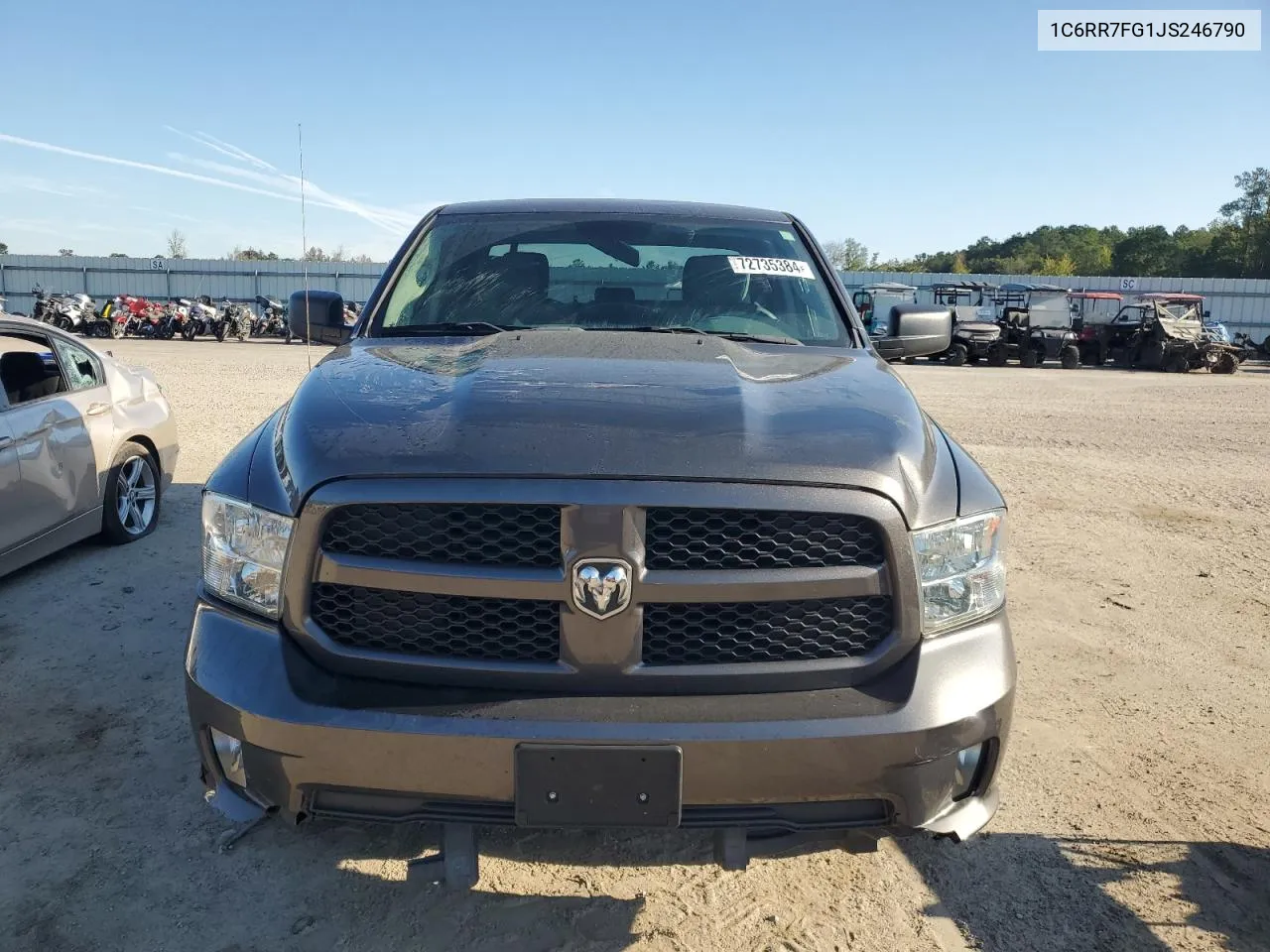 2018 Ram 1500 St VIN: 1C6RR7FG1JS246790 Lot: 72735384