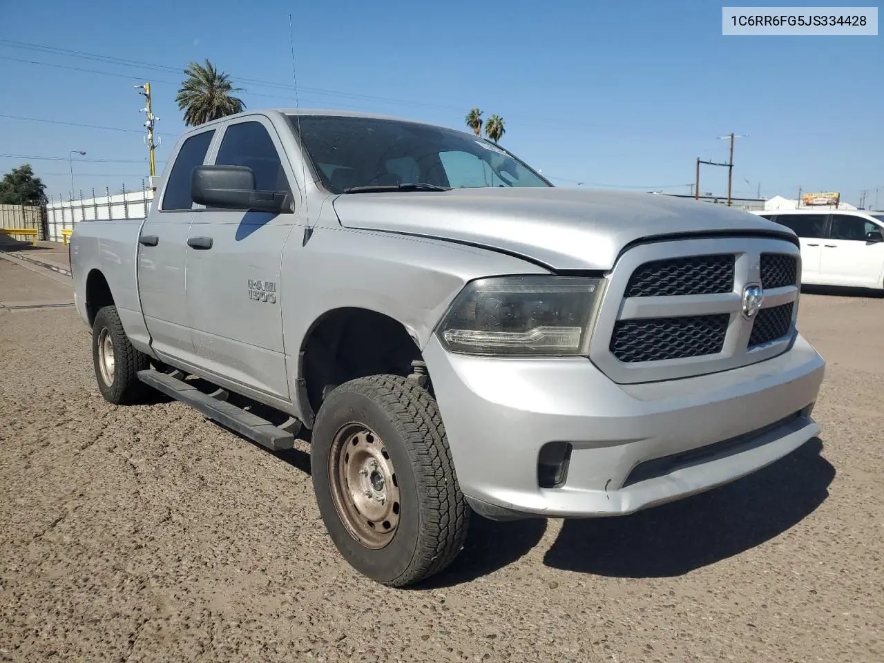 1C6RR6FG5JS334428 2018 Ram 1500 St