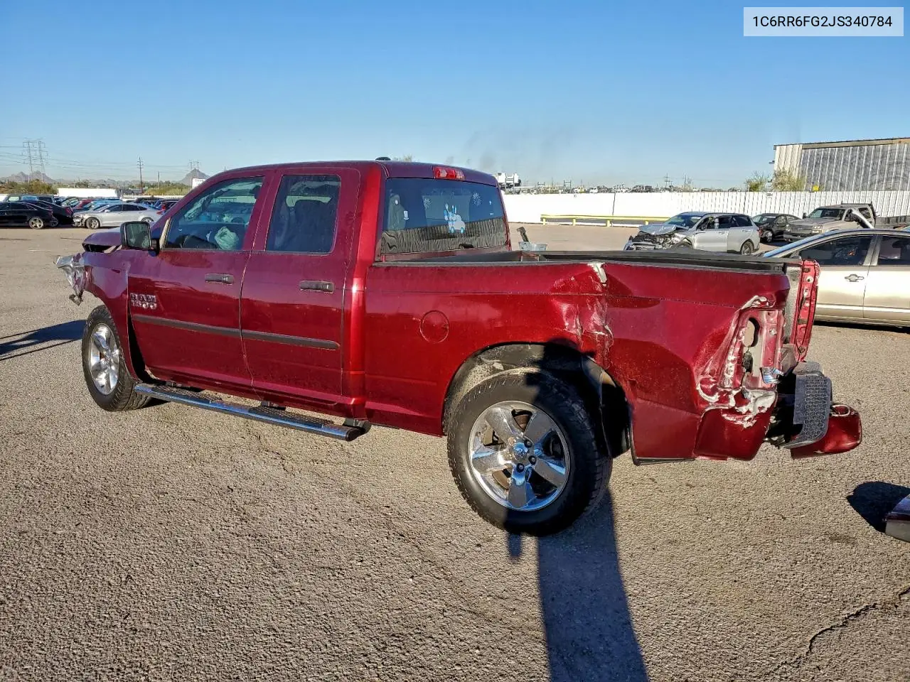 1C6RR6FG2JS340784 2018 Ram 1500 St