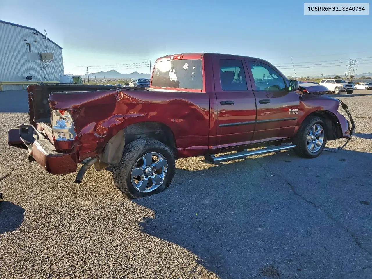 1C6RR6FG2JS340784 2018 Ram 1500 St