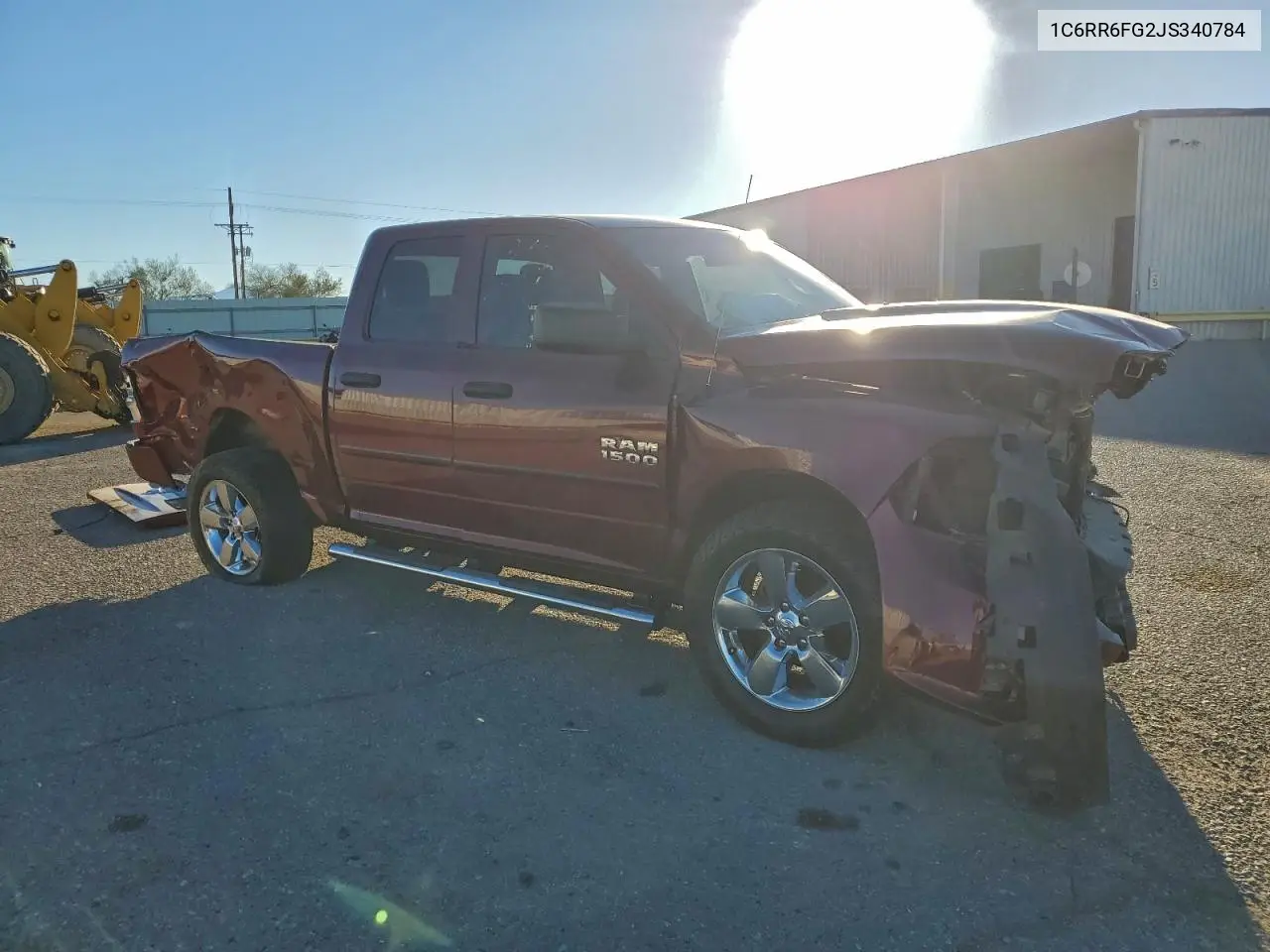 1C6RR6FG2JS340784 2018 Ram 1500 St