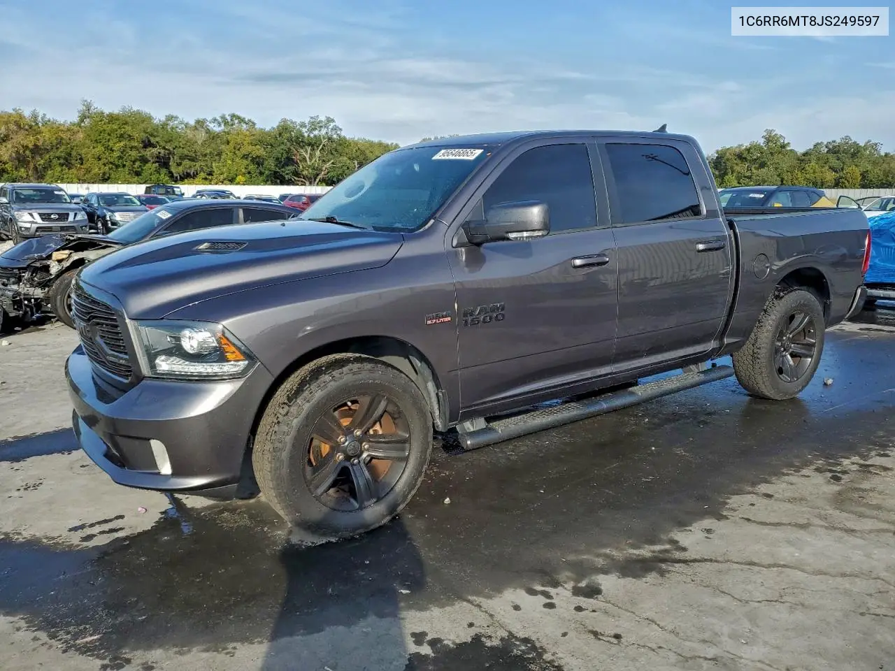 1C6RR6MT8JS249597 2018 Ram 1500 Sport