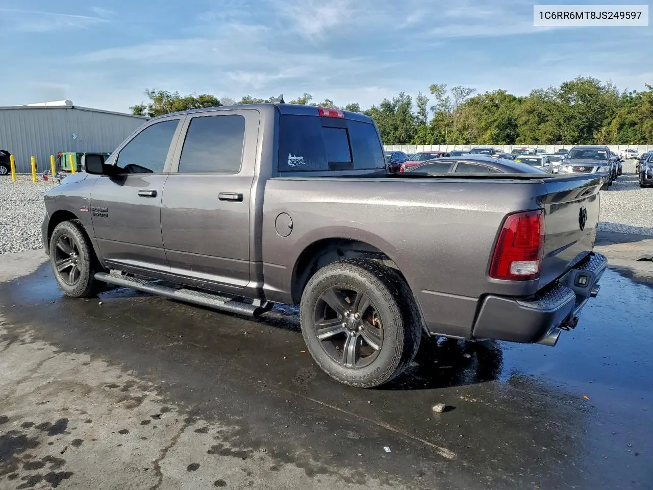 1C6RR6MT8JS249597 2018 Ram 1500 Sport
