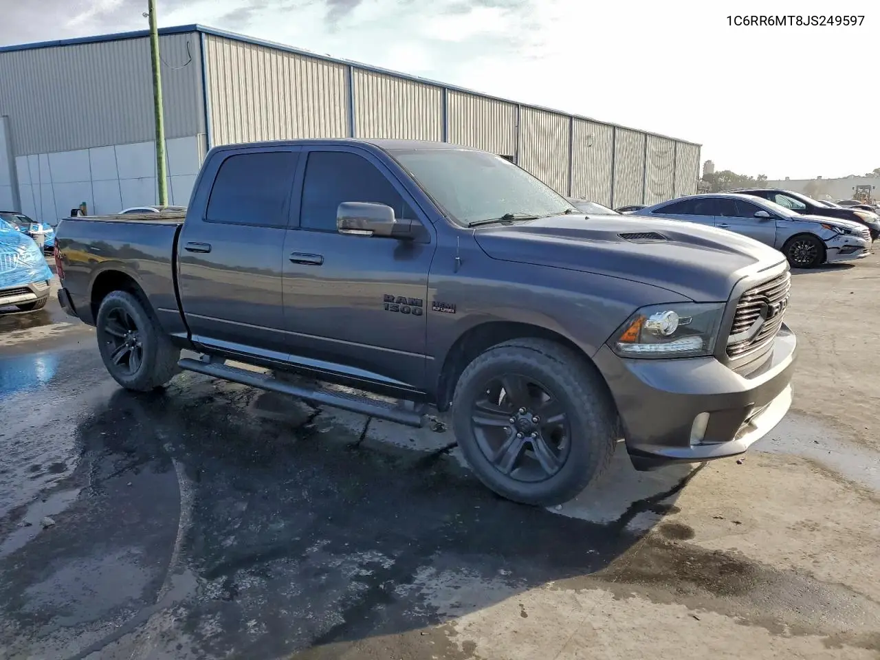 1C6RR6MT8JS249597 2018 Ram 1500 Sport