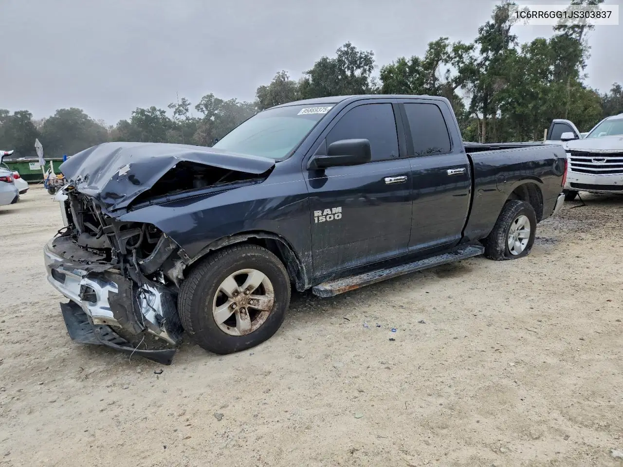 1C6RR6GG1JS303837 2018 Ram 1500 Slt