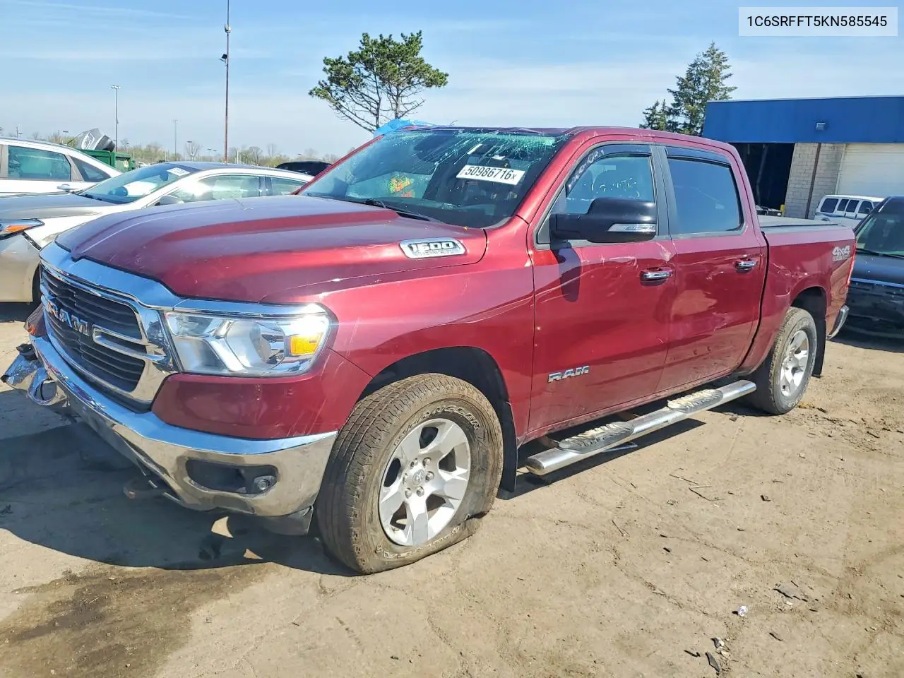 1C6SRFFT5KN585545 2019 Ram 1500 Big Horn